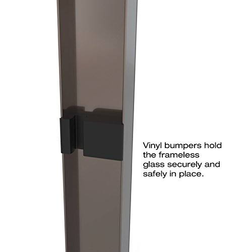 Bypass Framed Tub Door with Obscure Oil Rubbed Bronze Y517
