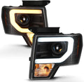 LED Tube Switchback Signal Projector Headlights Headlamps Y136