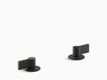 Matte Black Bathroom Sink Handles with Lever Design L769
