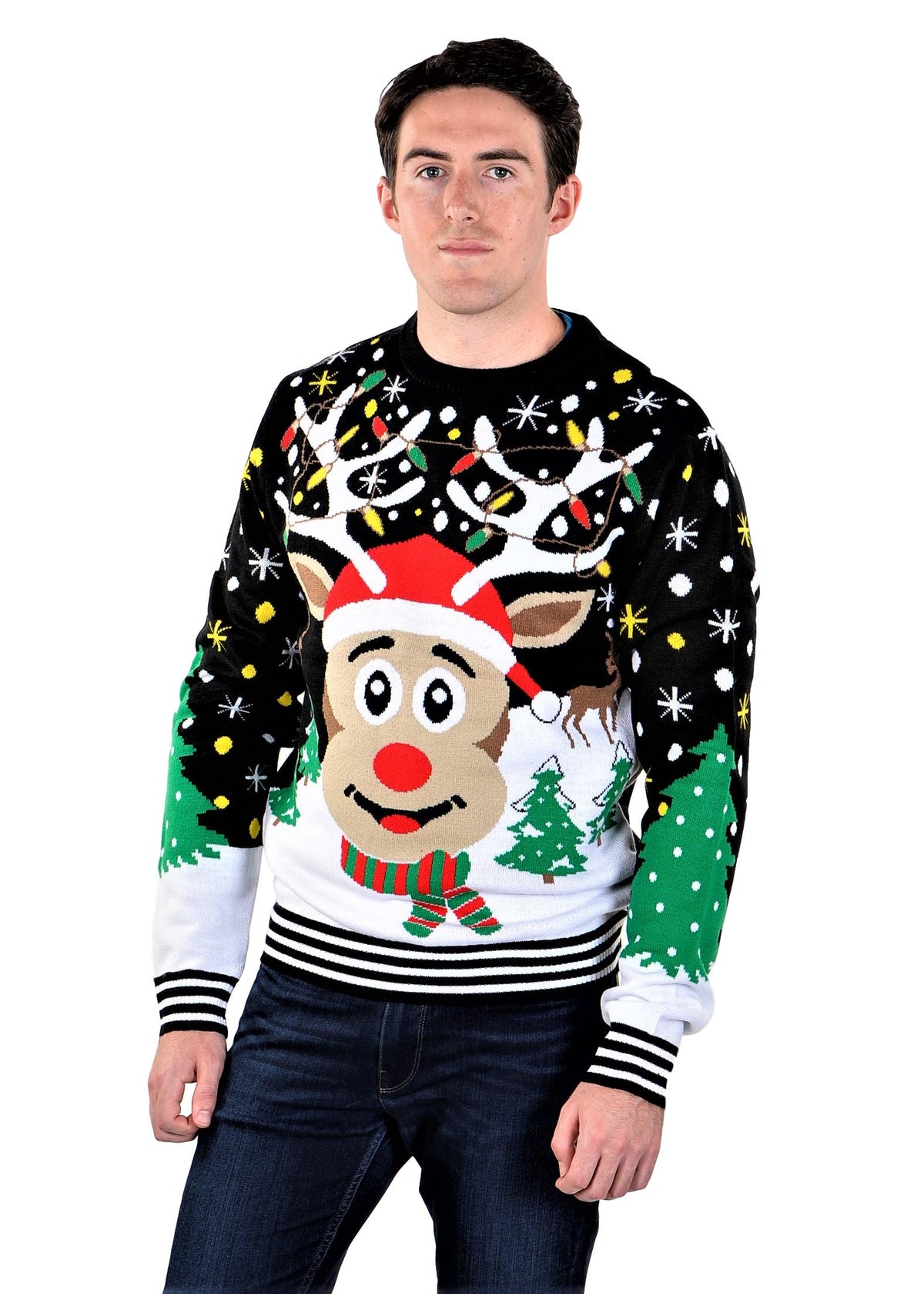 Black Ugly Christmas Sweater O720234