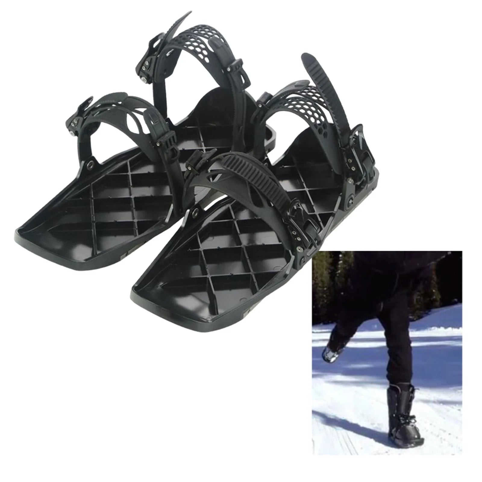 Adjustable Snowblades Skis Shoes B2741