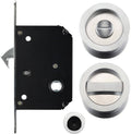 Sliding Pocket Door Privacy Lock Set F456