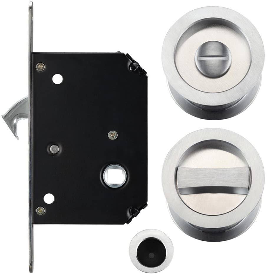 Sliding Pocket Door Privacy Lock Set F456