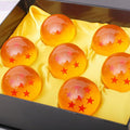 7 Pcs Crystal Glass 3D Stars Balls with Gift Box P681712