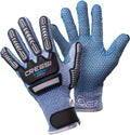Blue Medium Hex Grip Gloves M621495