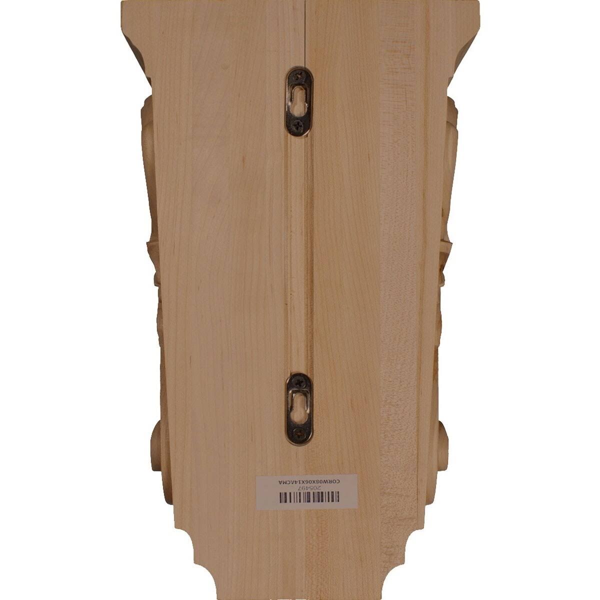 Large Wide Acanthus Wood Corbel G92334