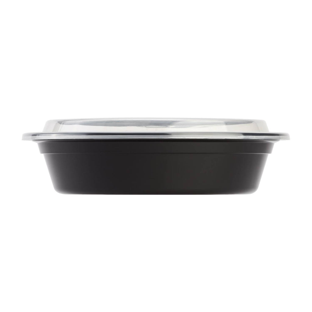 24 oz Microwavable Containers and Lids (Case of 150) W2651