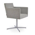 4 Star Dining Chair Camira Wool Silver Gold L7887