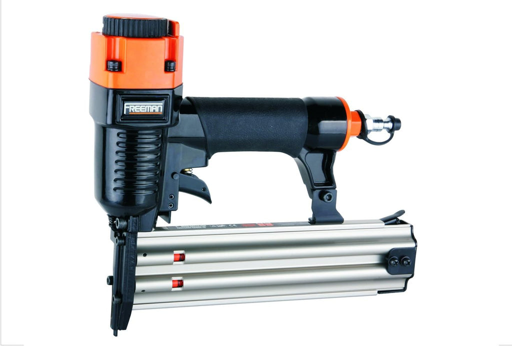 Pneumatic Framing and Finishing Nailers and Staplers Combo Kit with Canvas Bag (5-Piece) Y74911