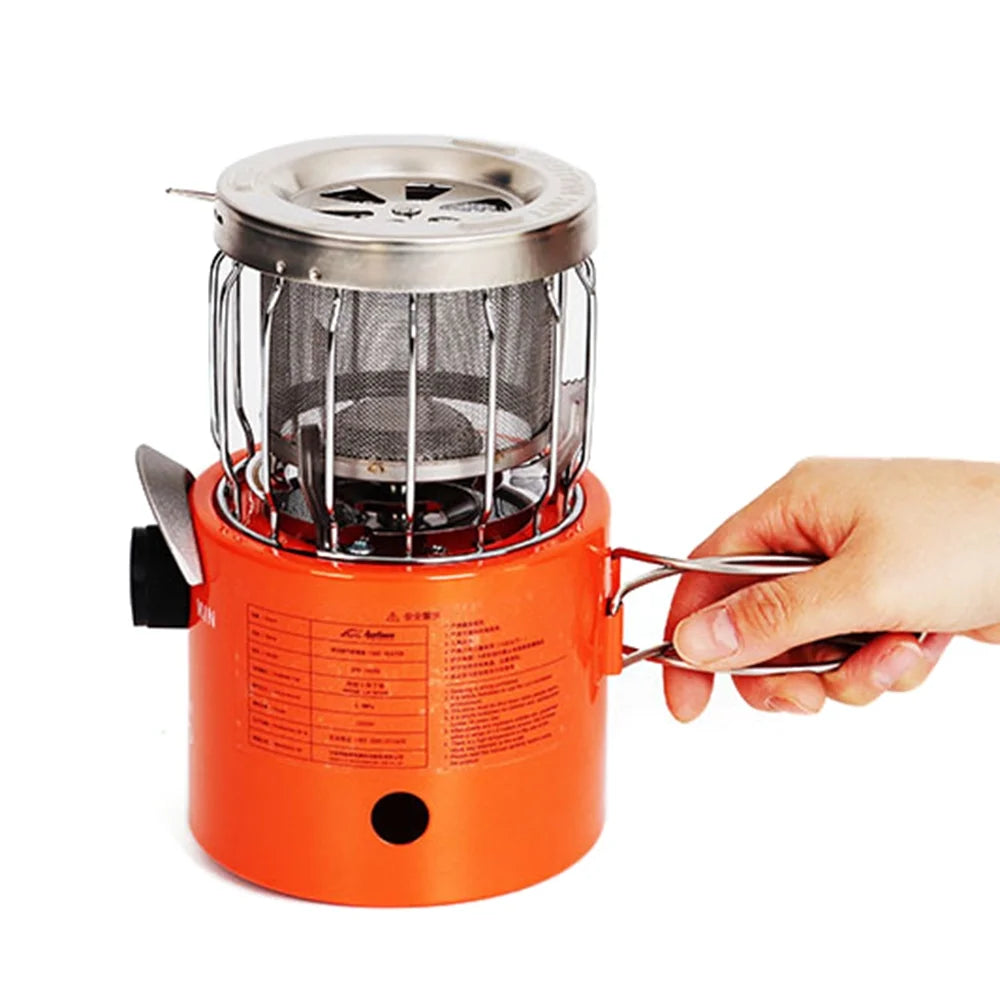 2000W Gas-Powered Heater & Stove F87688