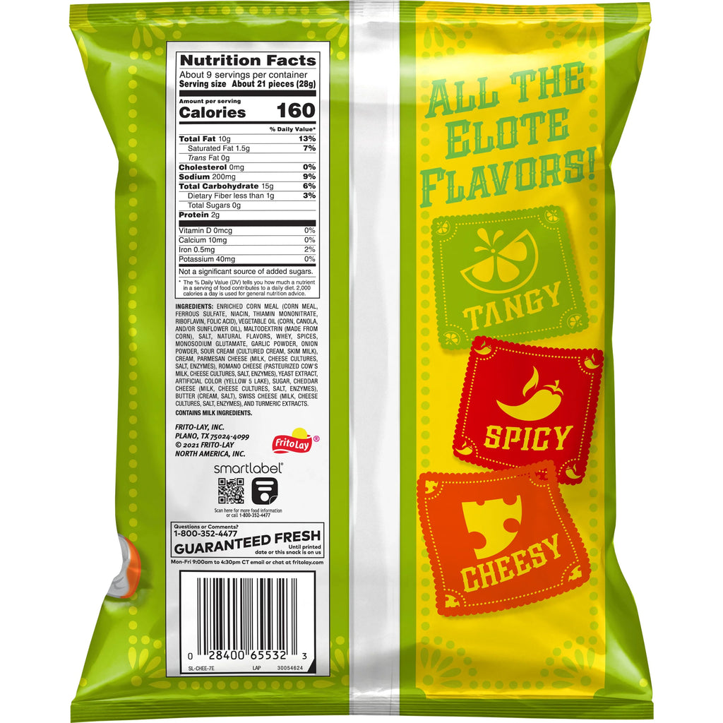 Cheese Flavored Snacks Mexican Street Corn, 8.5 oz R176382