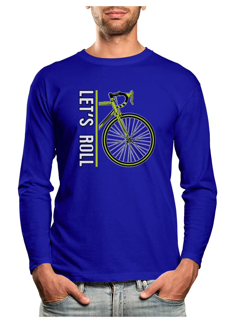 Mens Long Sleeve Cycling T Shirt P369951