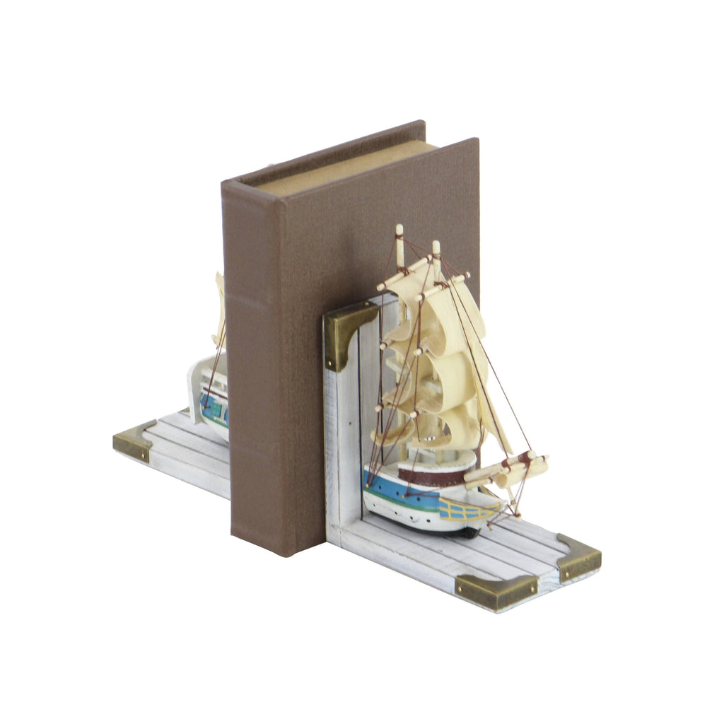 Nautical Trade Ship Book Ends E844958