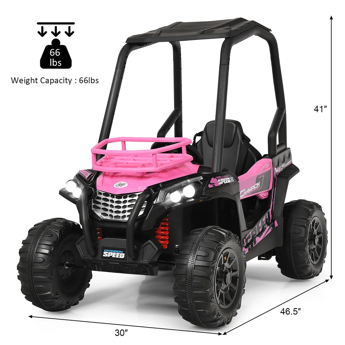 Red Black 12V Kids Ride On Electric Car N981927