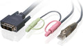 10 Feet DVI-D USB KVM Cable Pack of 2 B5005