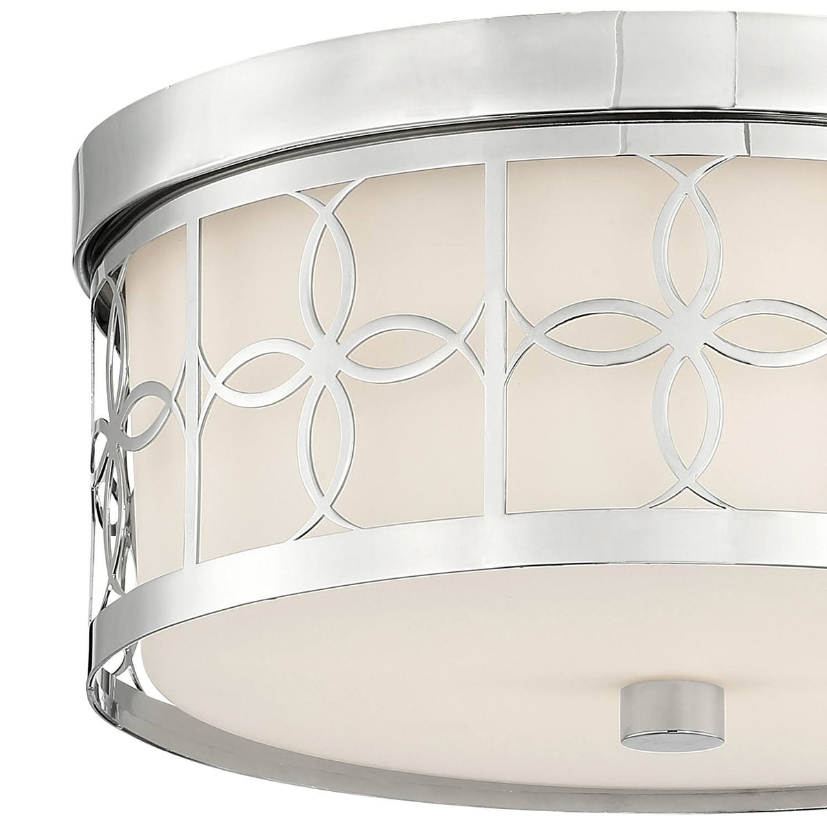 Polished Nickel 2 Light Ceiling Mount J3012