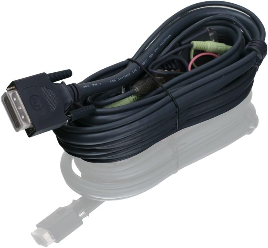 10 Feet DVI-D USB KVM Cable Pack of 2 B5005