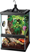 Tropical Reptile Vertical Starter Kit with Mini Halogen Lighting Q19220