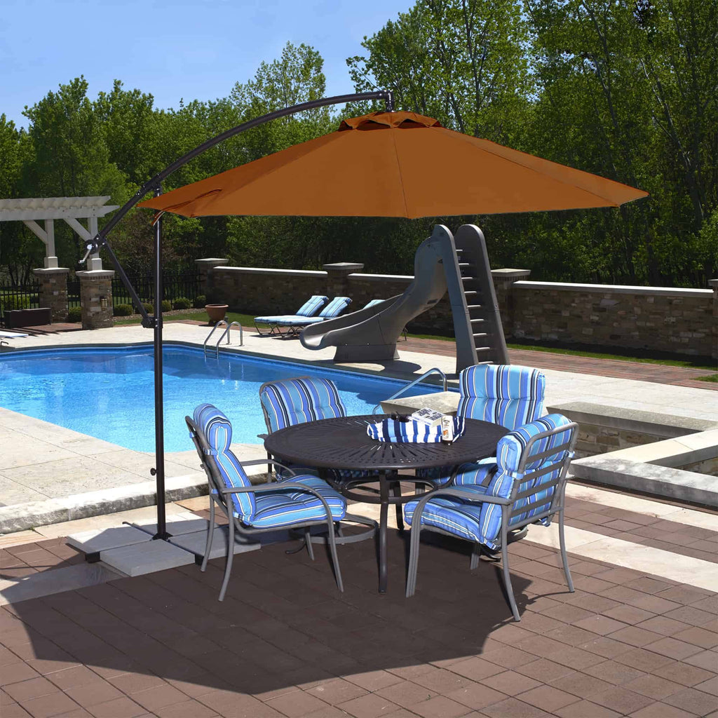 10-Foot Octagonal Cantilever Umbrella K194529