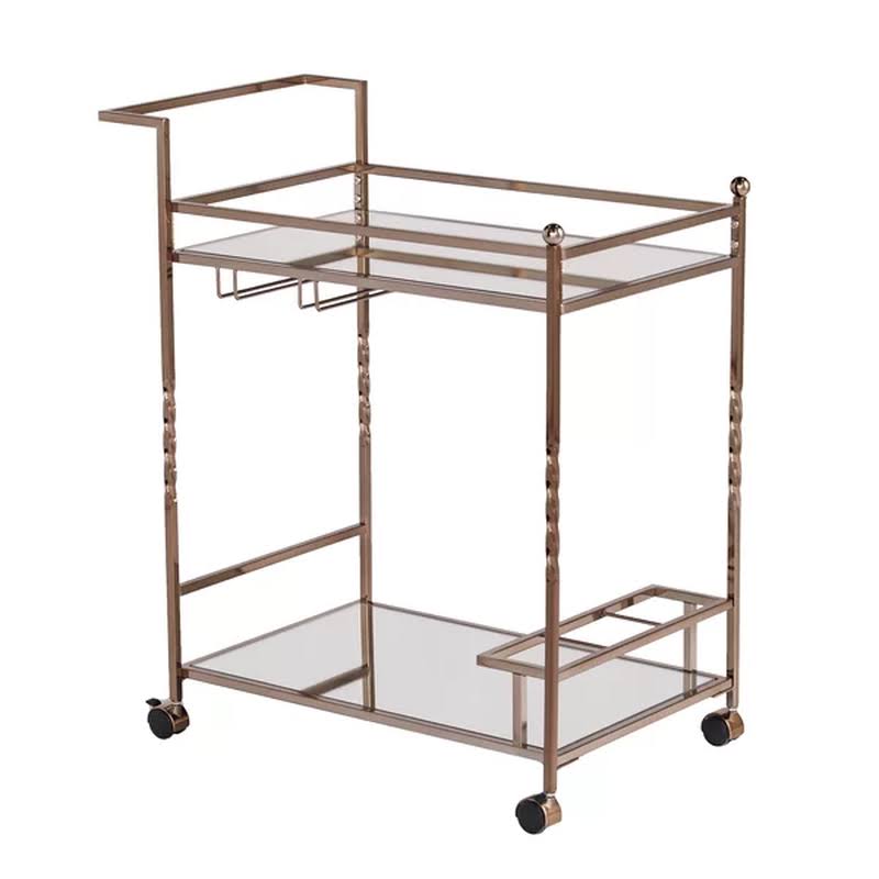 Chrome Bar Cart B941962
