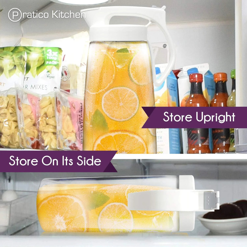 White 73 oz Airtight Pitcher P305