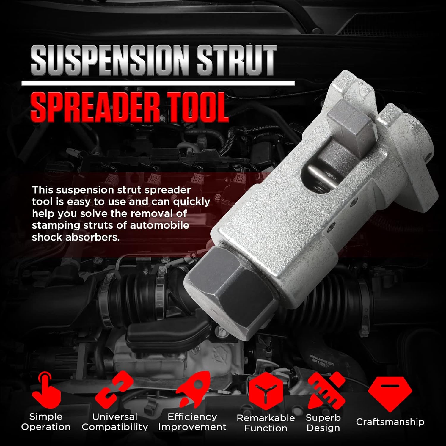 Suspension Strut Spreader Tool 17 MM U3012