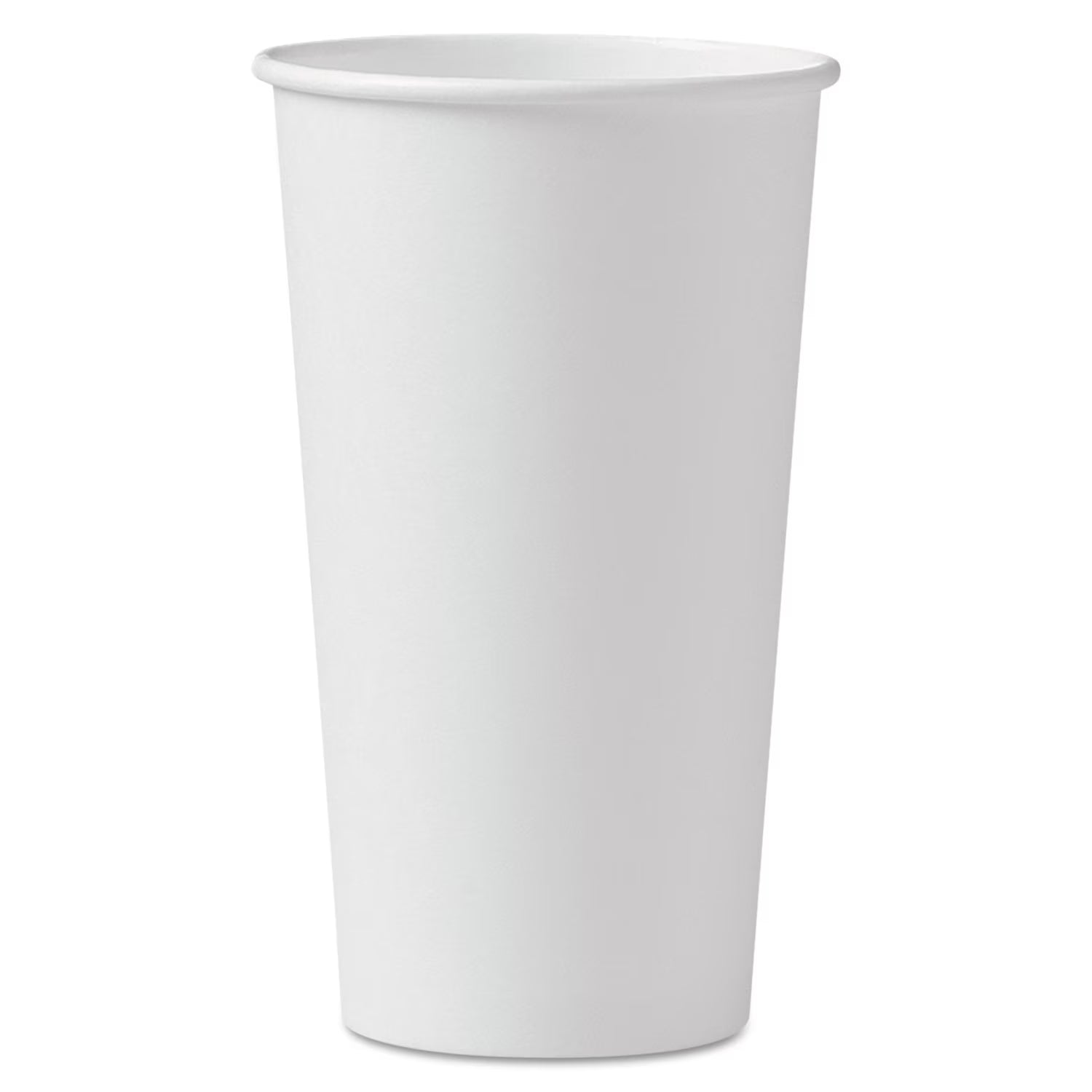 20 oz White Poly Paper Hot Cups A205104
