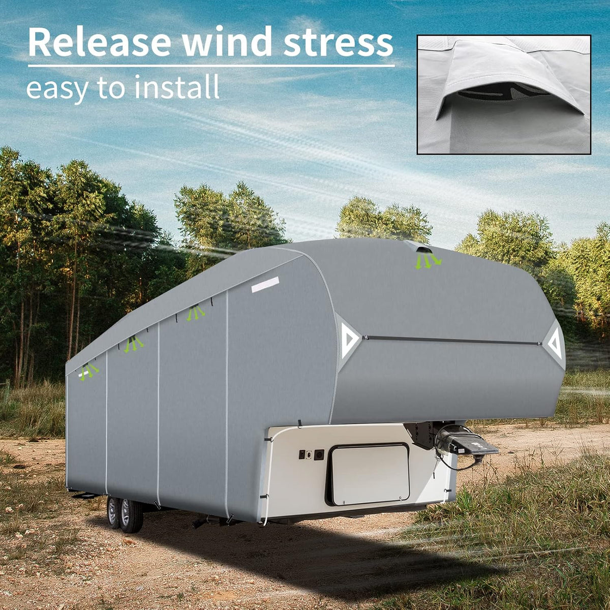 5th Wheel RV Cover for 41-44’ I189119