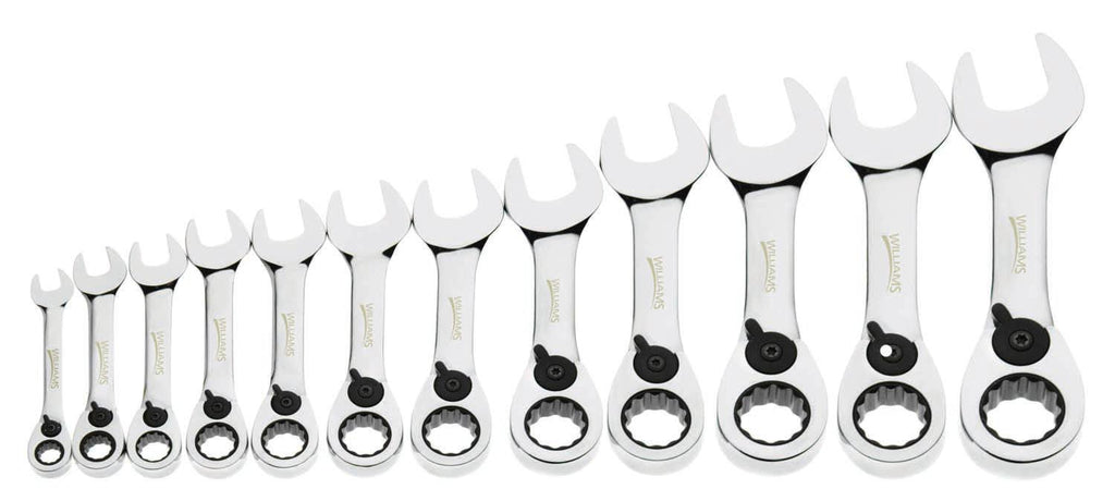 12 Pc Ratcheting Combo Wrench Set E74933