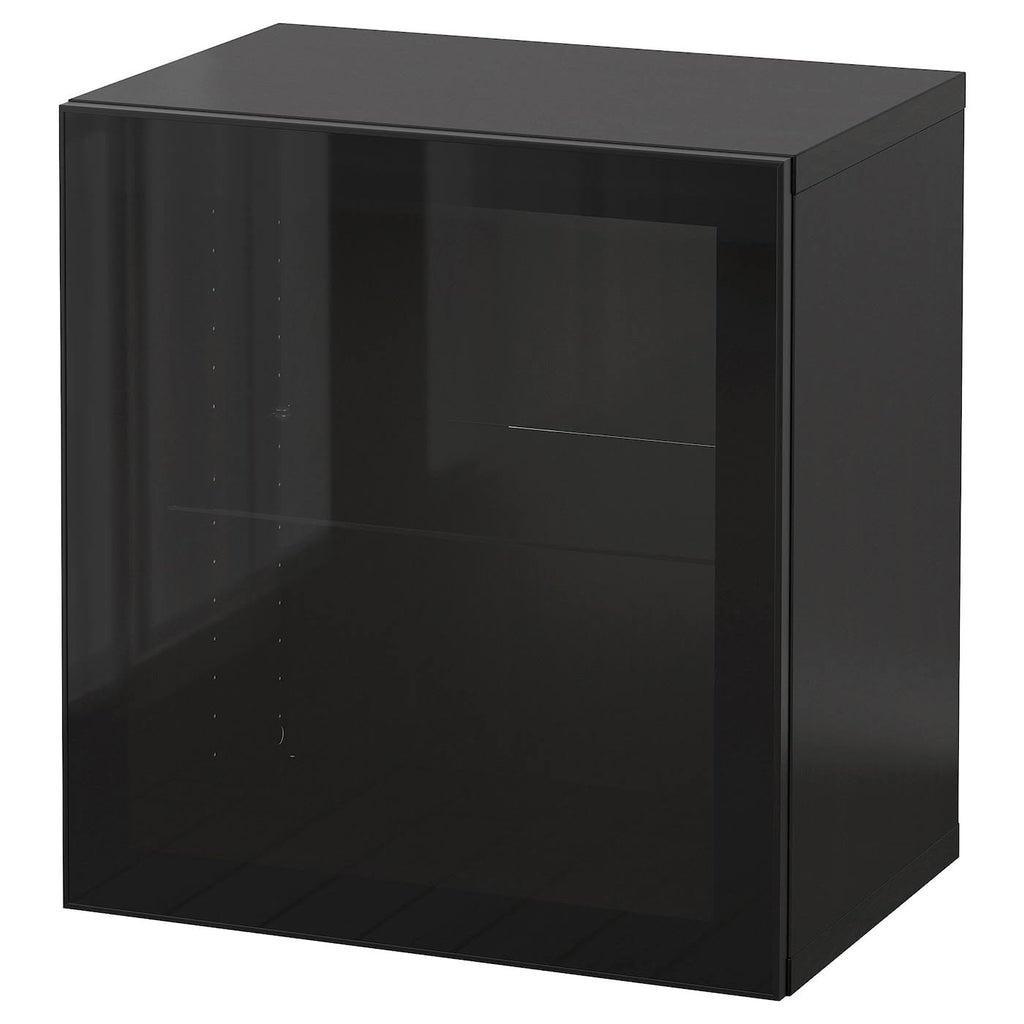 High-gloss Black Wall-Mounted Cabinet P535