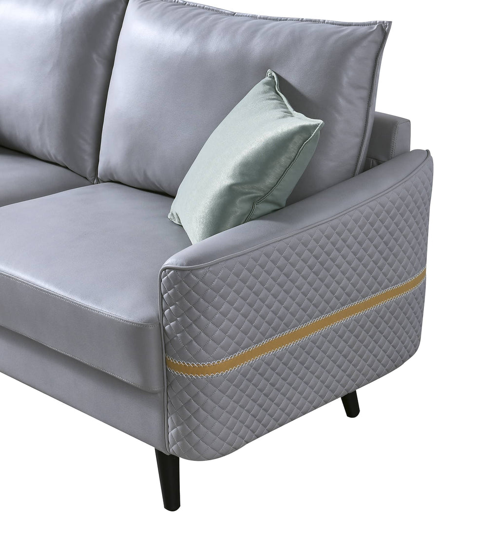 72 inch 3-Seat Tufted Sofa Couch T821915