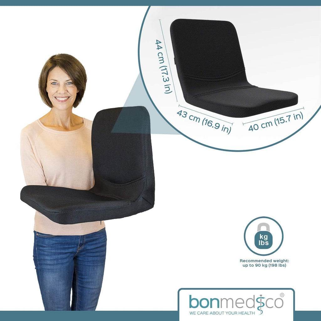 Memory Foam Seat Cushion for Office, Car, Wheelchair V404365