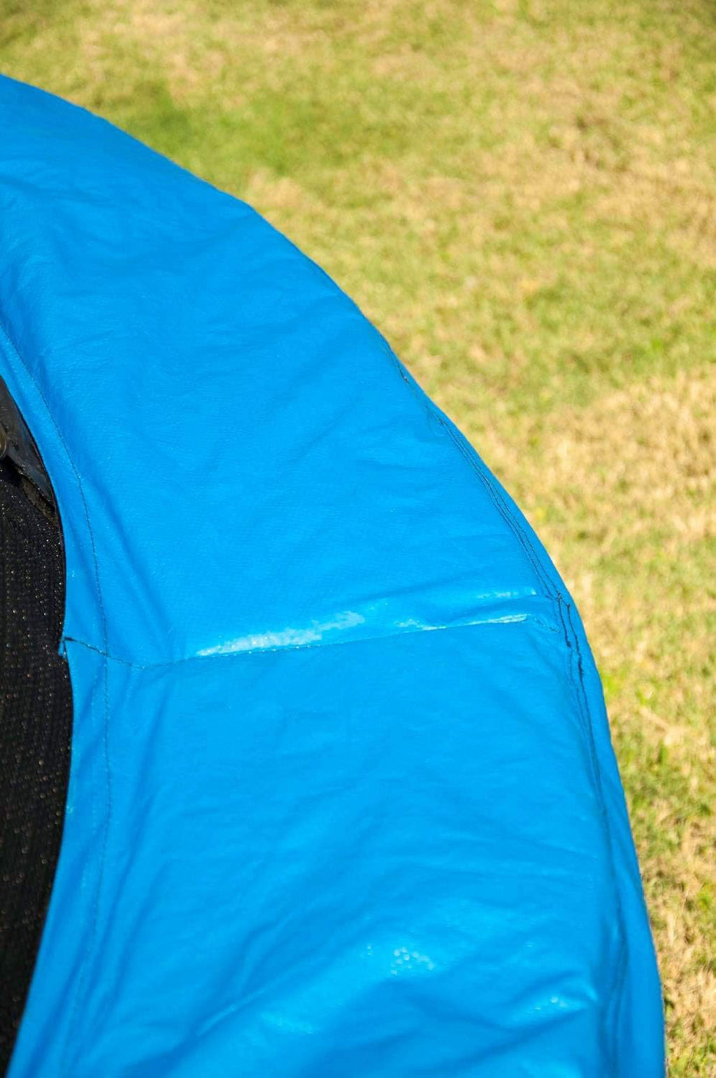 Blue 10 Foot Outdoor Trampoline with Safety Net Enclosure S700