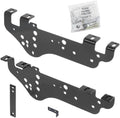 Fifth Wheel Hitch Mounting System Custom Bracket Black Powder Coat T46055
