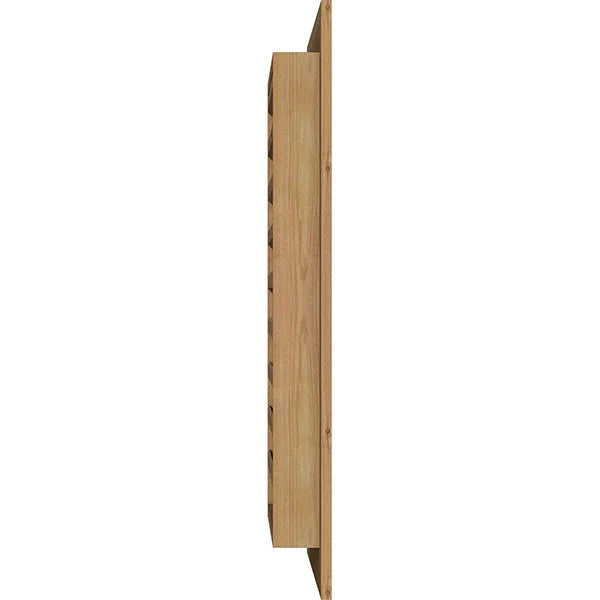 Unfinished Functional Vertical Gable Vent H350