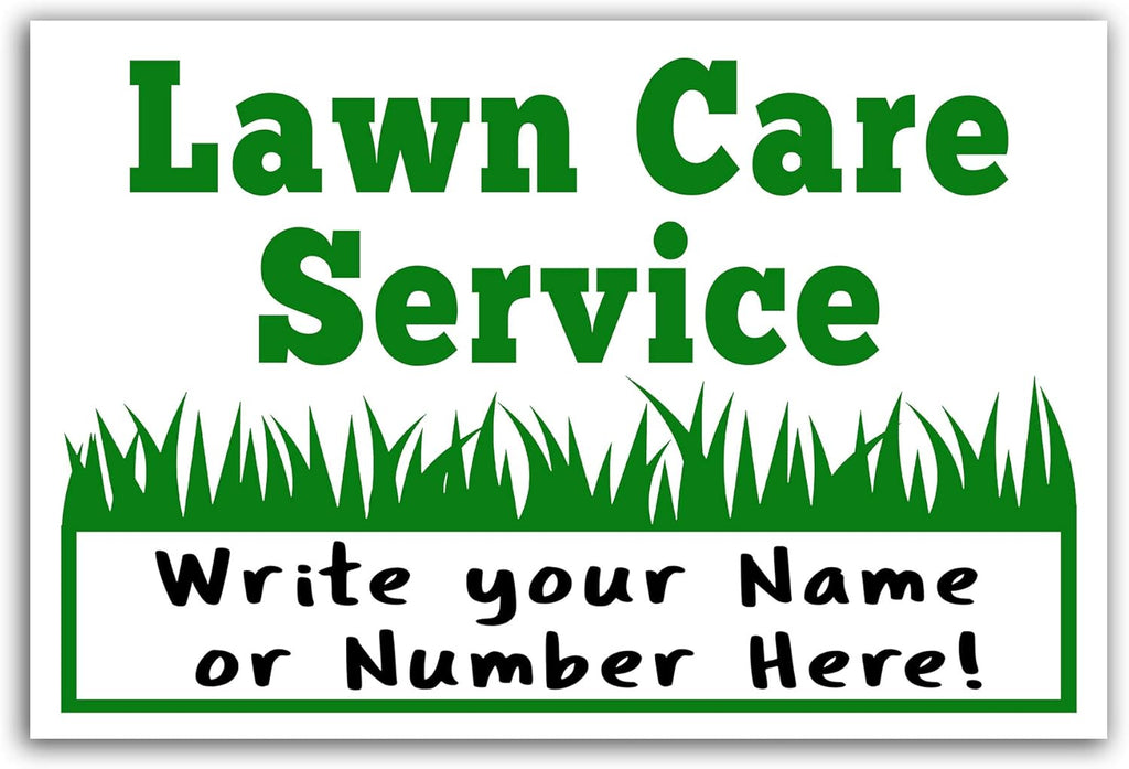 18"x12" Single-Sided Waterproof Yard Signs (25) Pack of 2 T993