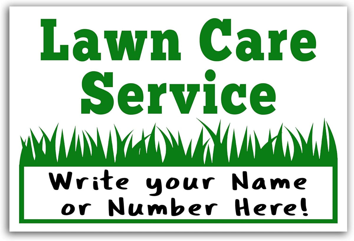 18"x12" Single-Sided Waterproof Yard Signs (25) Pack of 2 T993
