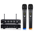 Wireless Mic Karaoke Mixer with Optical AUX T9474