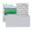 12.75x21x4 MERV 13 Pleated AC Furnace Air Filter, Pack of 4 K8685