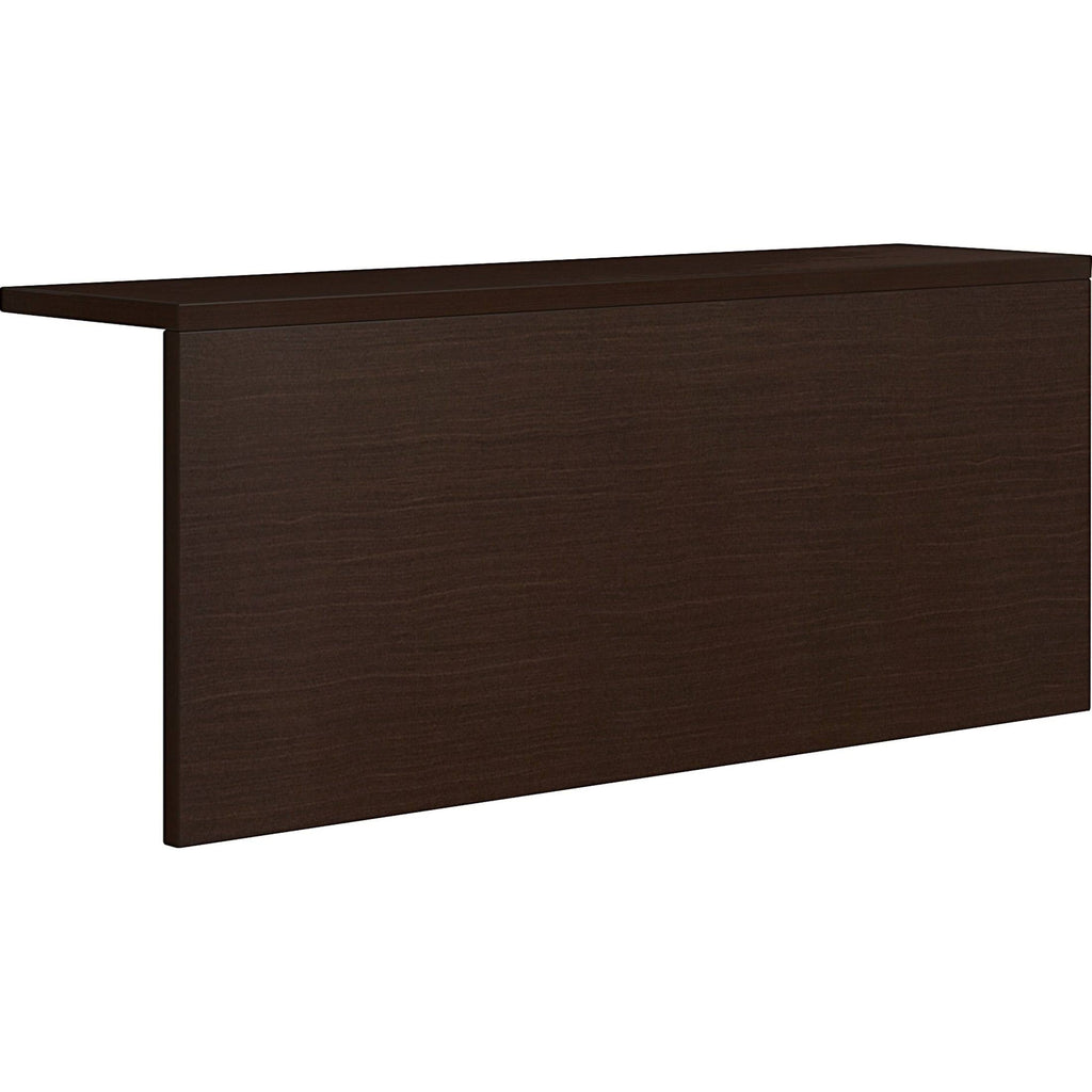 Espresso Laminate Reception Desk Y605538
