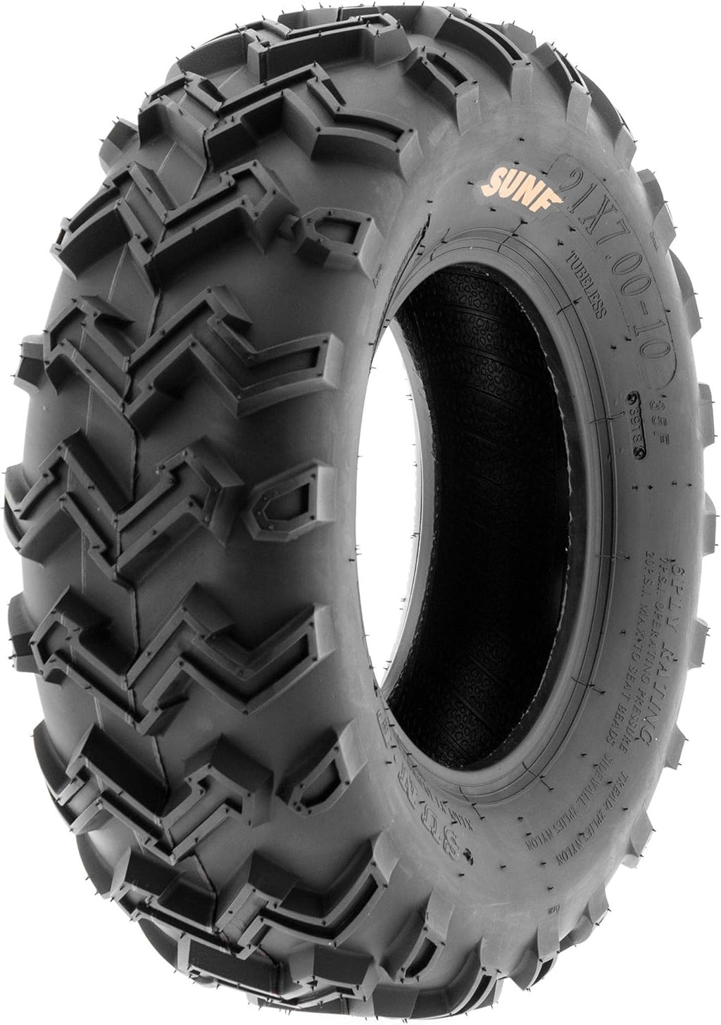 21x7-10 6 PR Directional Tread ATV/UTV Tire Pack of 2 C352