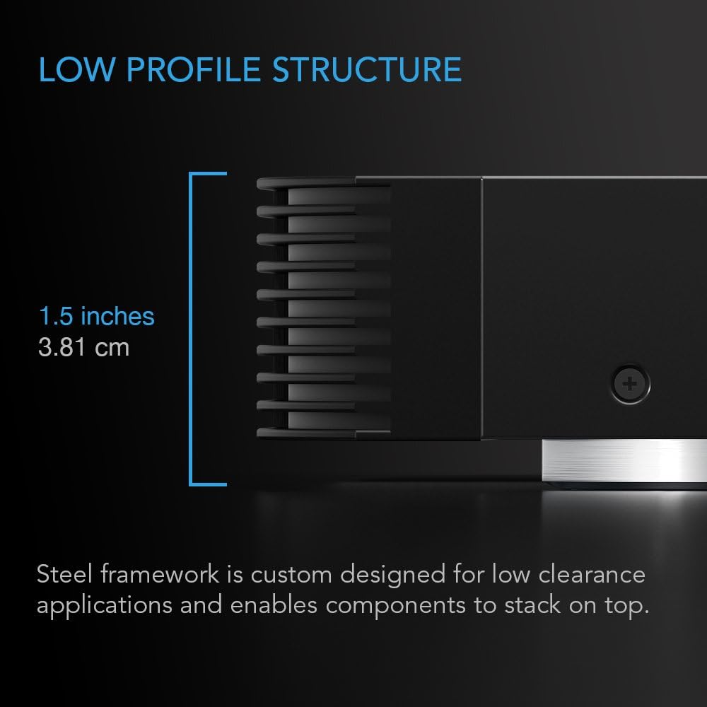 Quiet Cooling Fan System for AV Cabinet Components F5535