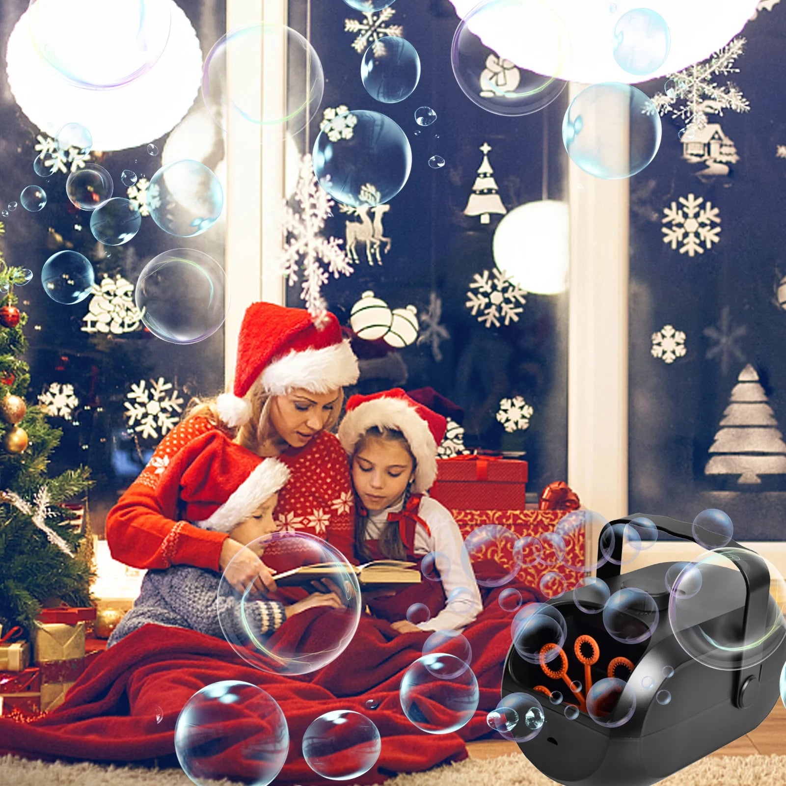 Portable Rechargeable Bubble Machine U129355