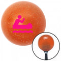 Pink Orange Metal Flake Shift Knob with M16 x 1.5 Insert E537161
