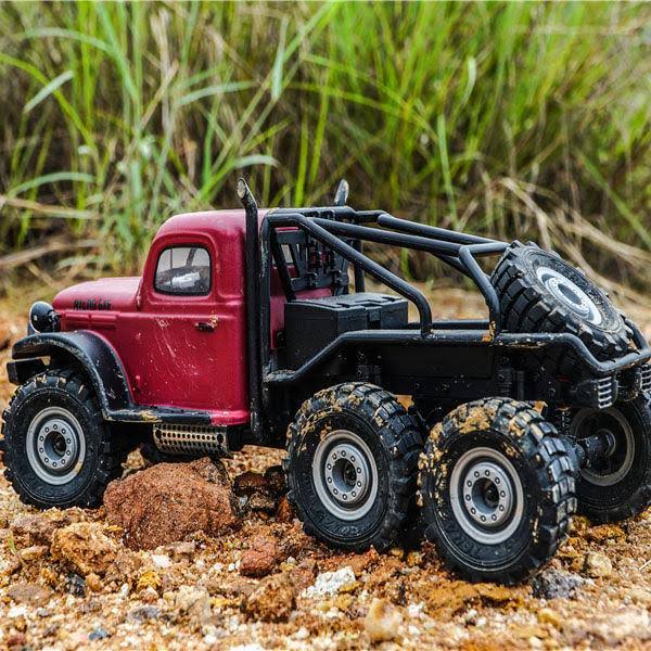 Red 6x6 RTR Crawler P75118