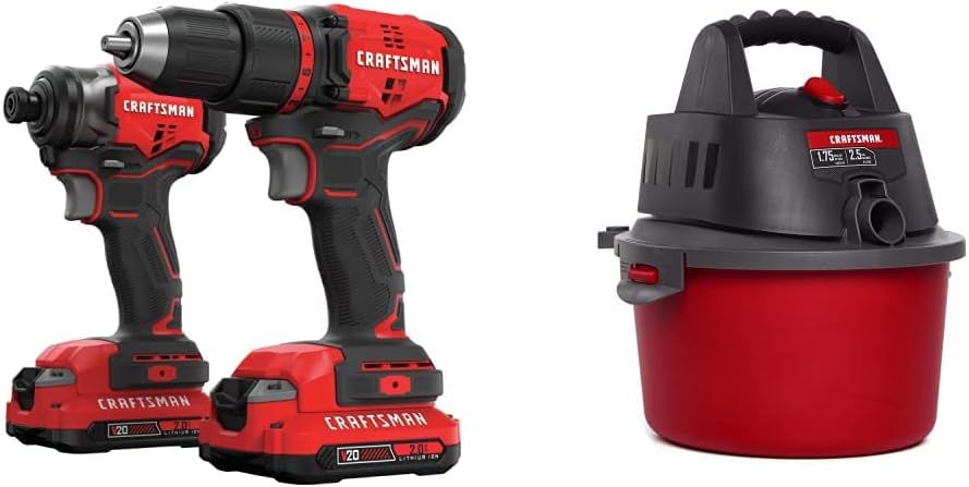 Cordless Drill Combo Kit, 2 Tool Z281855