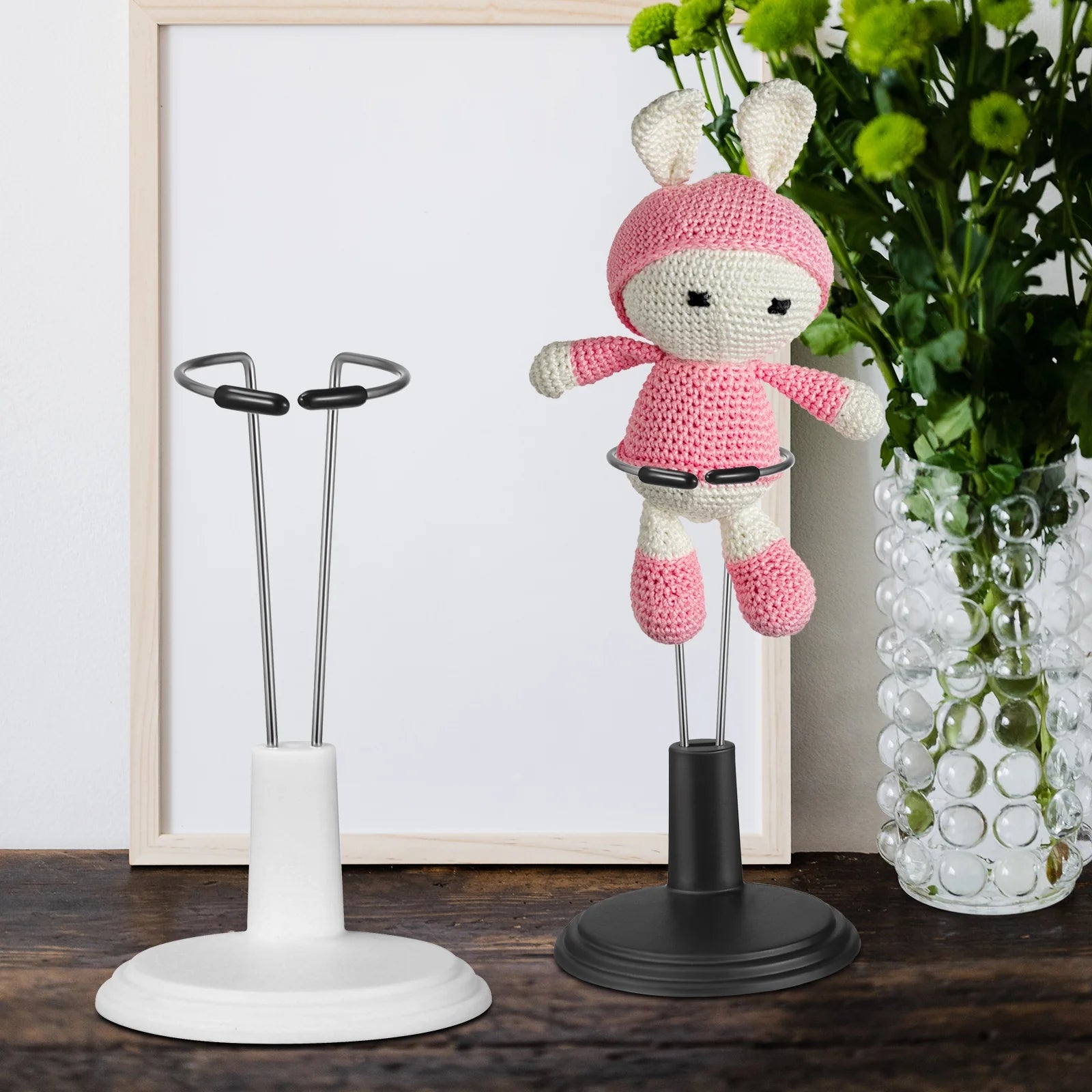 PVC Storage Rack for Dolls 4 Pcs F7006
