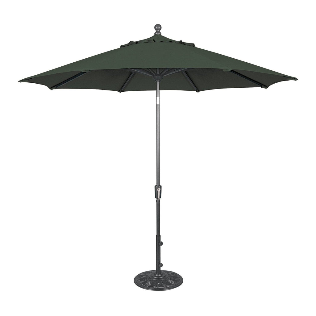 Forest Green Octagon Push Button Tilt Umbrella S604736