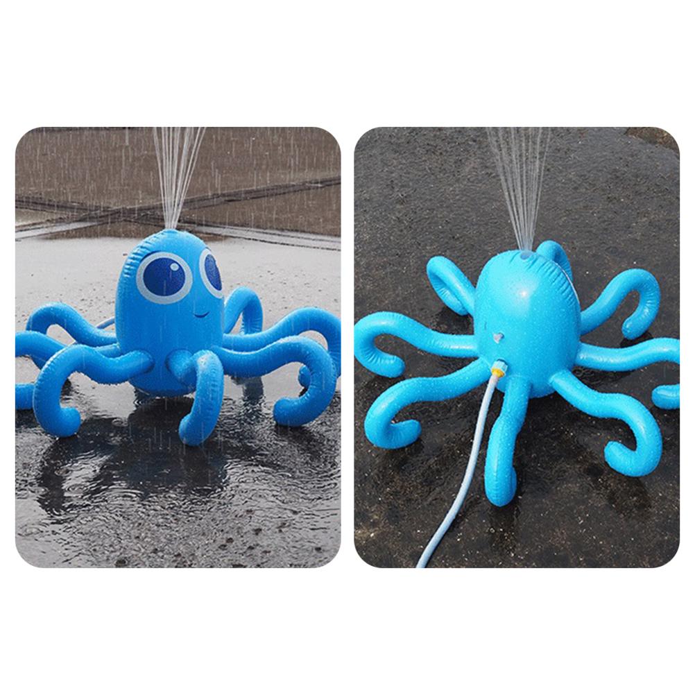 Octopus Inflatable Ball Sprinkler Water Spray Toy D351