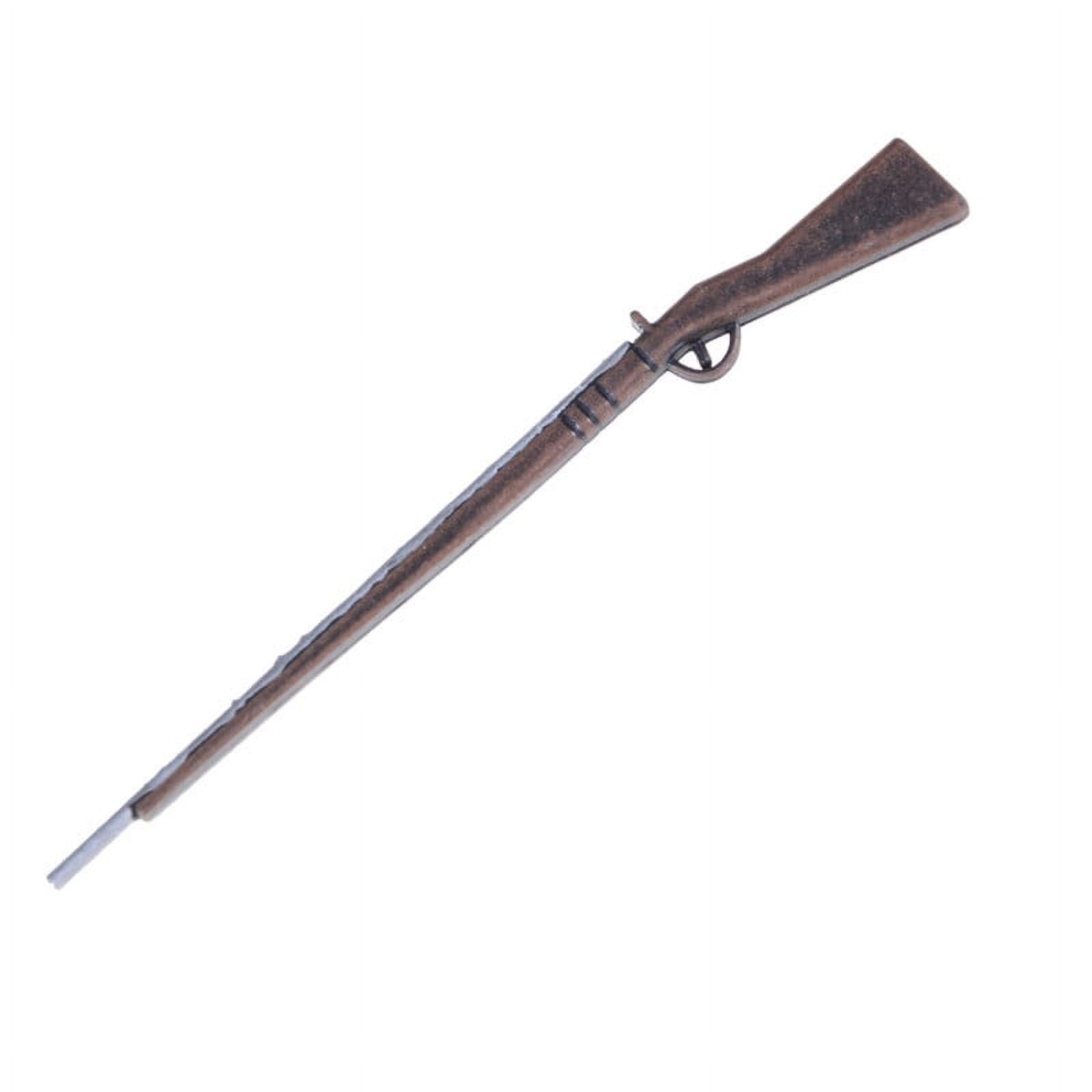 1:12 Dollhouse Miniature Vintage Metal Gun Toy J24971